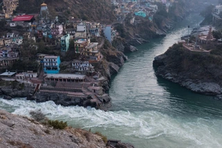 The Merger of River devprayag thumbnail for Char Dham Yatra Package (Ex-Haridwar) 5